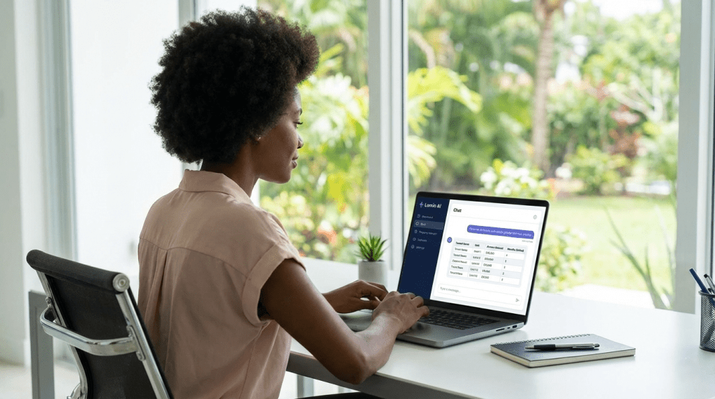 Caribbean Property Manager Chatting with Limin AI