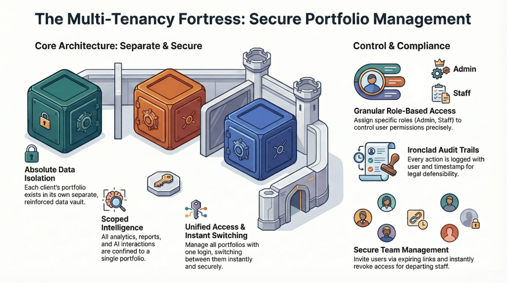 Secure Property Portfolio Management