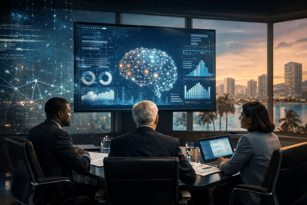 Image of a Board of Directors Evaluating Artificial Intelligence